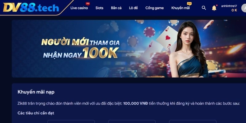 Đăng ký tài khoản chính thức